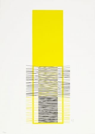 Sérigraphie Soto - Caroni (Yellow)