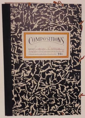 Sérigraphie Equipo Cronica - Carpeta compositions