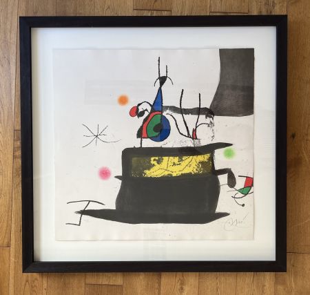 Eau-Forte Et Aquatinte Miró -  Carrosse d’Oiseaux