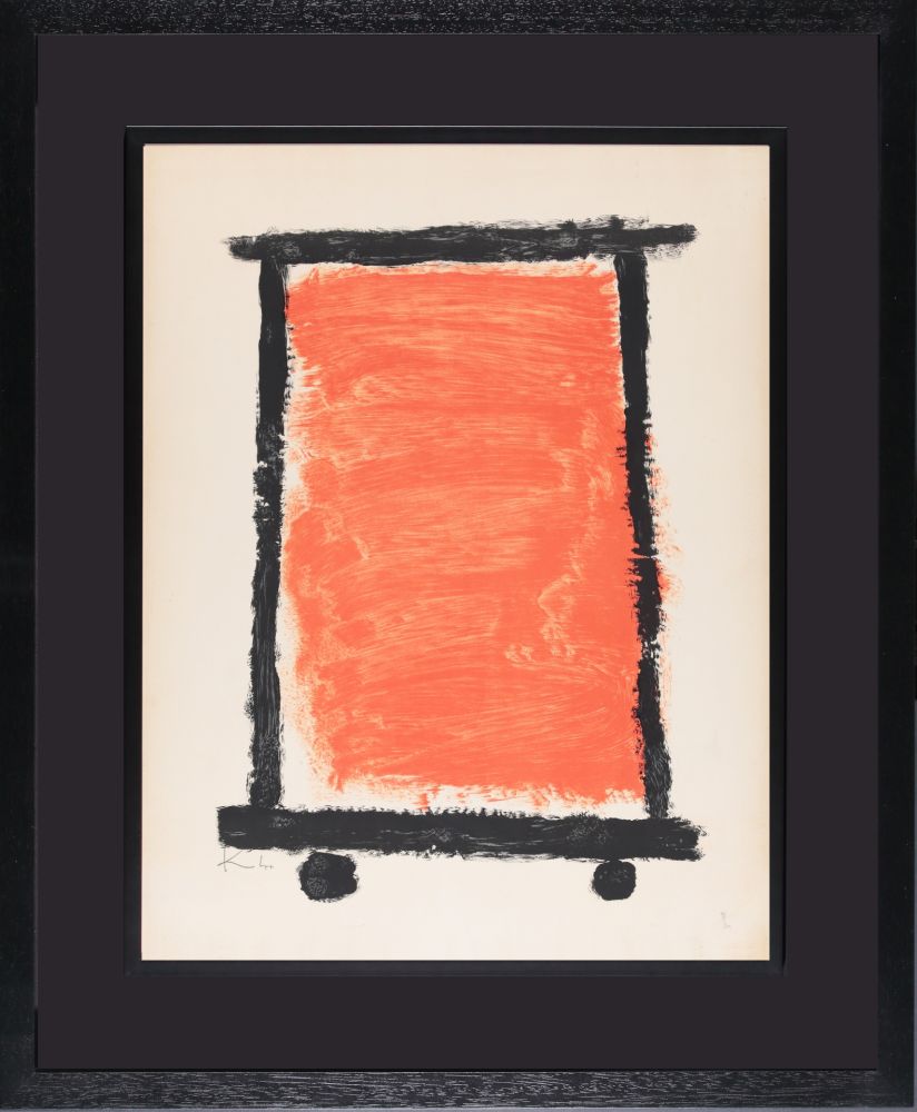 Lithographie Klee - Carré Orange