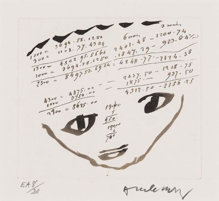 Eau-Forte Alechinsky - Carta Canta 04