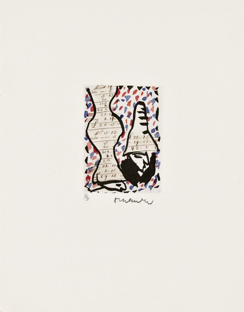 Eau-Forte Alechinsky - Carta Canta 05