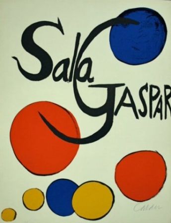 Lithographie Calder - Cartel Sala Gaspar