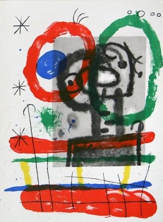 Lithographie Miró - Cartons pg.13