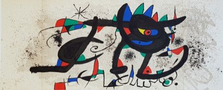 Lithographie Miró - Catalogue Cover
