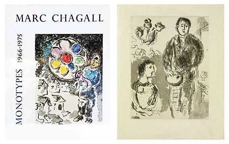 Livre Illustré Chagall - Catalogue des monotypes