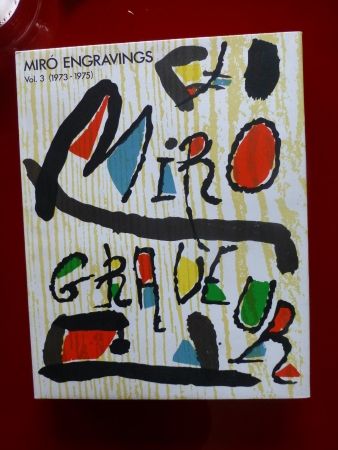 Livre Illustré Miró - Catalogue raisonné des gravures 