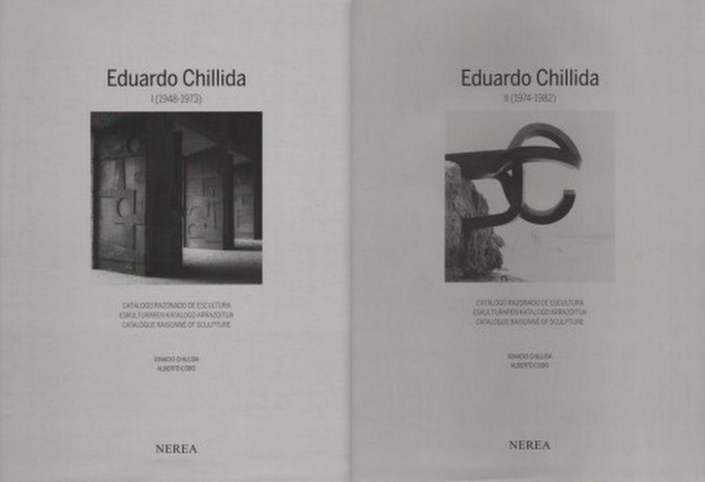 Livre Illustré Chillida - Catalogue raisonné of Sculpture 2 Volumes