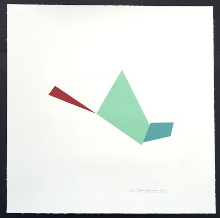 Sérigraphie Hinman - Catapult, from Kites Suite