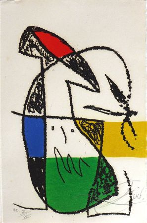 Gravure Miró - Ceci est la couleur de mes rêves
