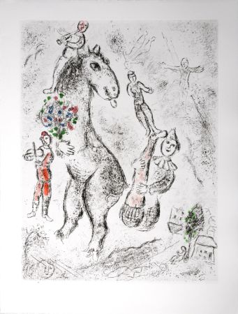 Eau-Forte Et Aquatinte Chagall - Celui qui dit les choses sans rien dire, 1976 - IV