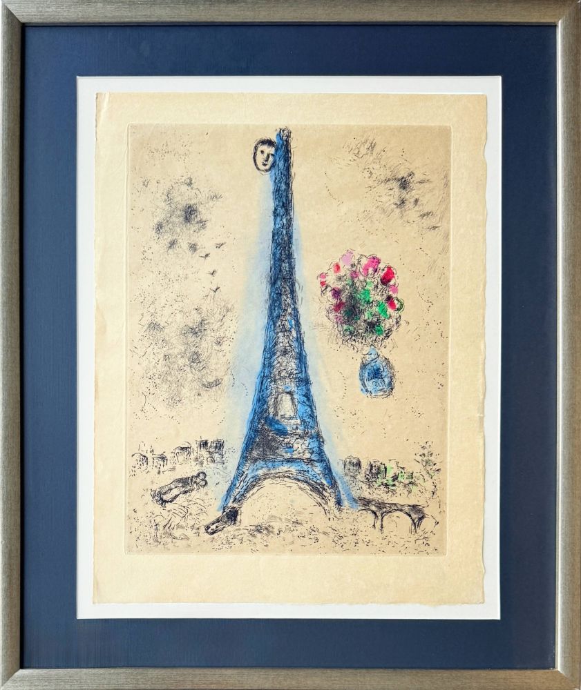 Eau-Forte Et Aquatinte Chagall - Celui qui dit les choses sans rien dire, Planche I