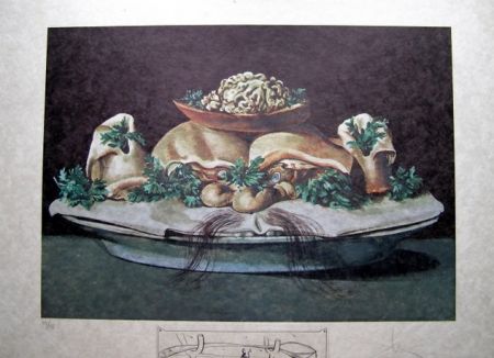 Lithographie Dali - Cenas de Gala-3