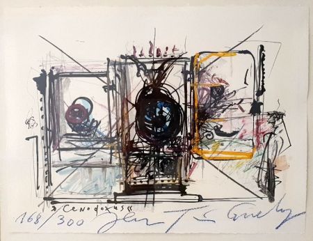 Lithographie Tinguely - Cenodoxus