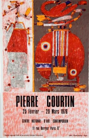 Lithographie Courtin - Centre National D'Art Contemporain 