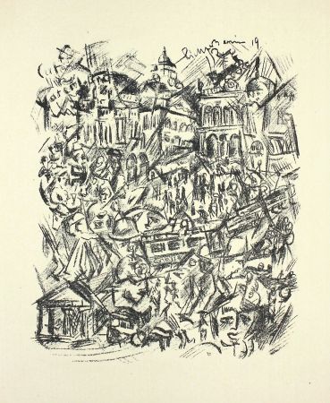 Lithographie Richter-Berlin - Centrum Berlin