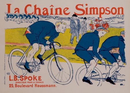 Lithographie Toulouse-Lautrec - Chaine Simpson