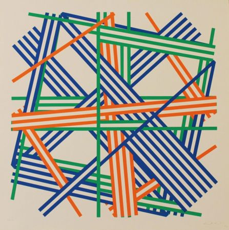 Lithographie Kenneth - CHANCE AND ORDER - EXACTA FROM CONSTRUCTIVISM TO SYSTEMATIC ART 1918-1985