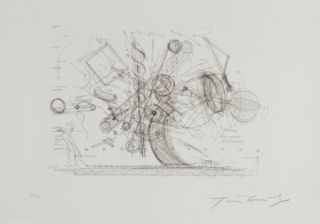 Gravure Tinguely - Chaos