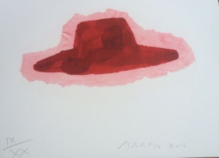 Lithographie Arroyo - Chapeau