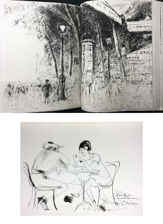 Livre Illustré De Segonzac - Charles-Louis Philippe : BUBU DE MONTPARNASSE. Avec dessin original et suites (1929).