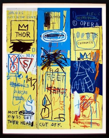Sérigraphie Basquiat - Charles the First