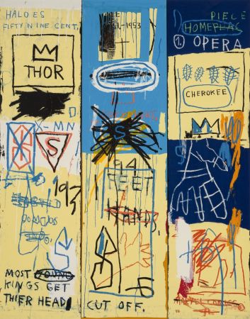 Sérigraphie Basquiat - Charles the First