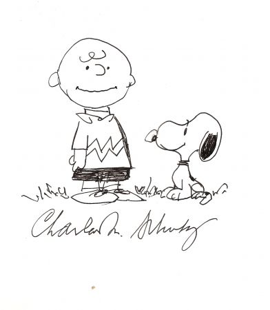 Aucune Technique Schulz - Charlie Brown and Snoopy