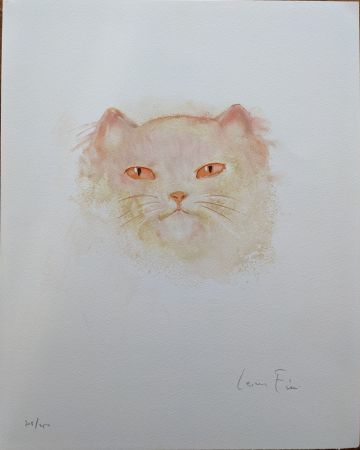 Lithographie Fini - Chat