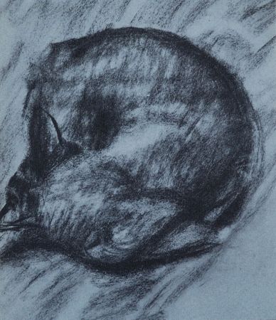 Lithographie Steinlen - Chats et Autres Bêtes