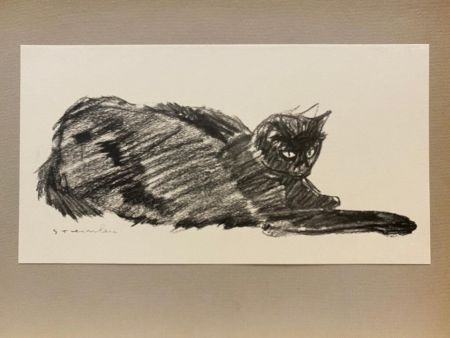 Lithographie Steinlen - Chats et Autres Bêtes