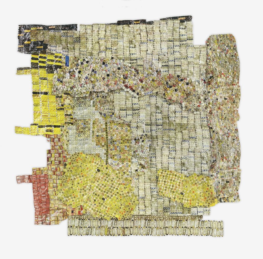 Aucune Technique El Anatsui  - Checked Key