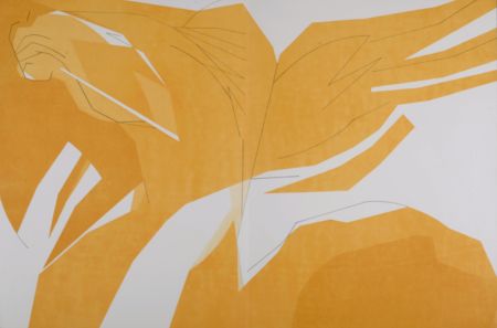Lithographie Beaudin - Cheval, 1962