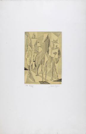 Gravure Survage - Cheval, c. 1953 - Hand-signed!