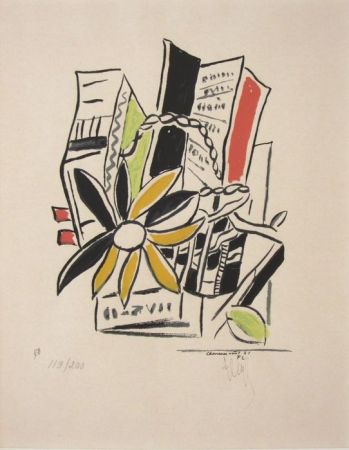 Sérigraphie Leger - Chevreuse Août - 1951 