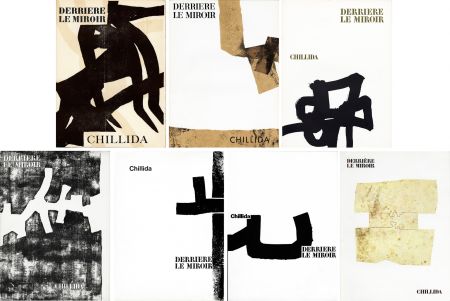 Livre Illustré Chillida - CHILLIDA : Collection complète des 7 volumes de la revue DERRIÈRE LE MIROIR consacrés à Chillida (parus de 1956 à 1980)