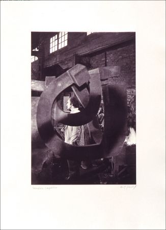 Gravure Prévost - Chillida à San Sebastien