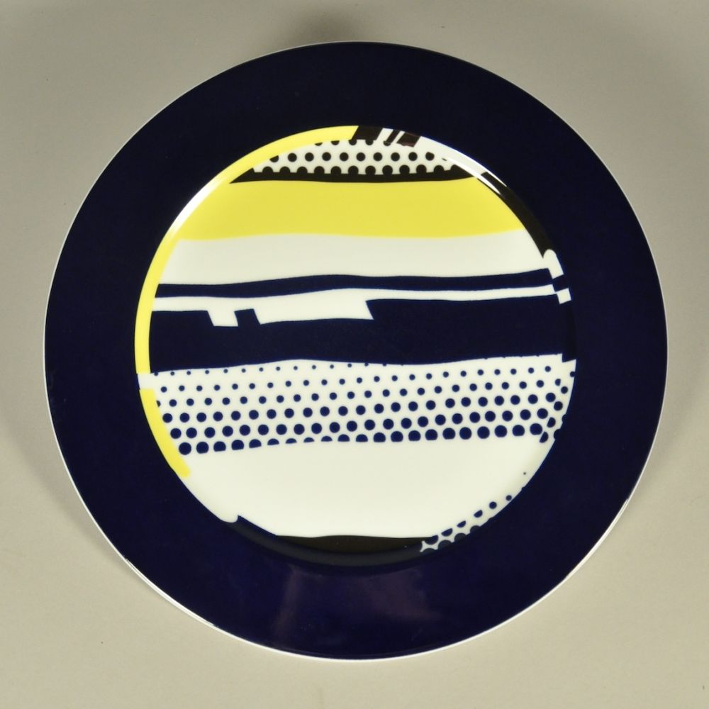 Sérigraphie Lichtenstein - China Plate