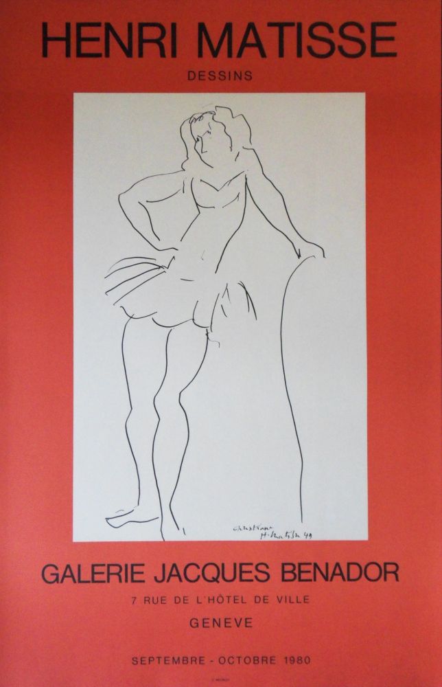 Livre Illustré Matisse - Christiane, la danseuse