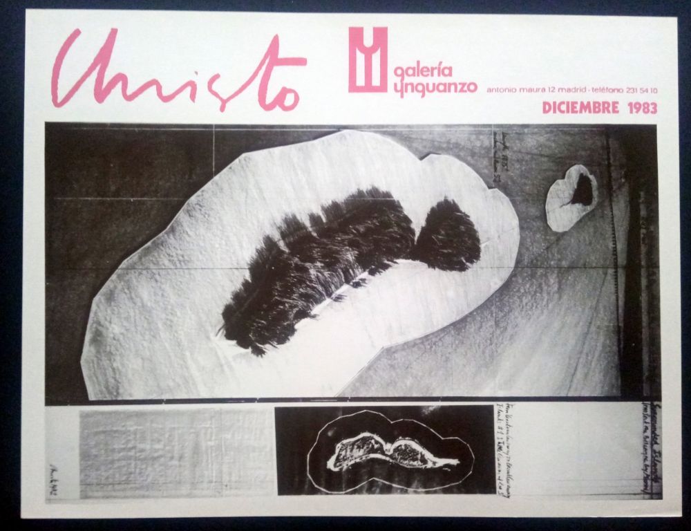 Affiche Christo - Christo - Galeria Ynguanzo 1983