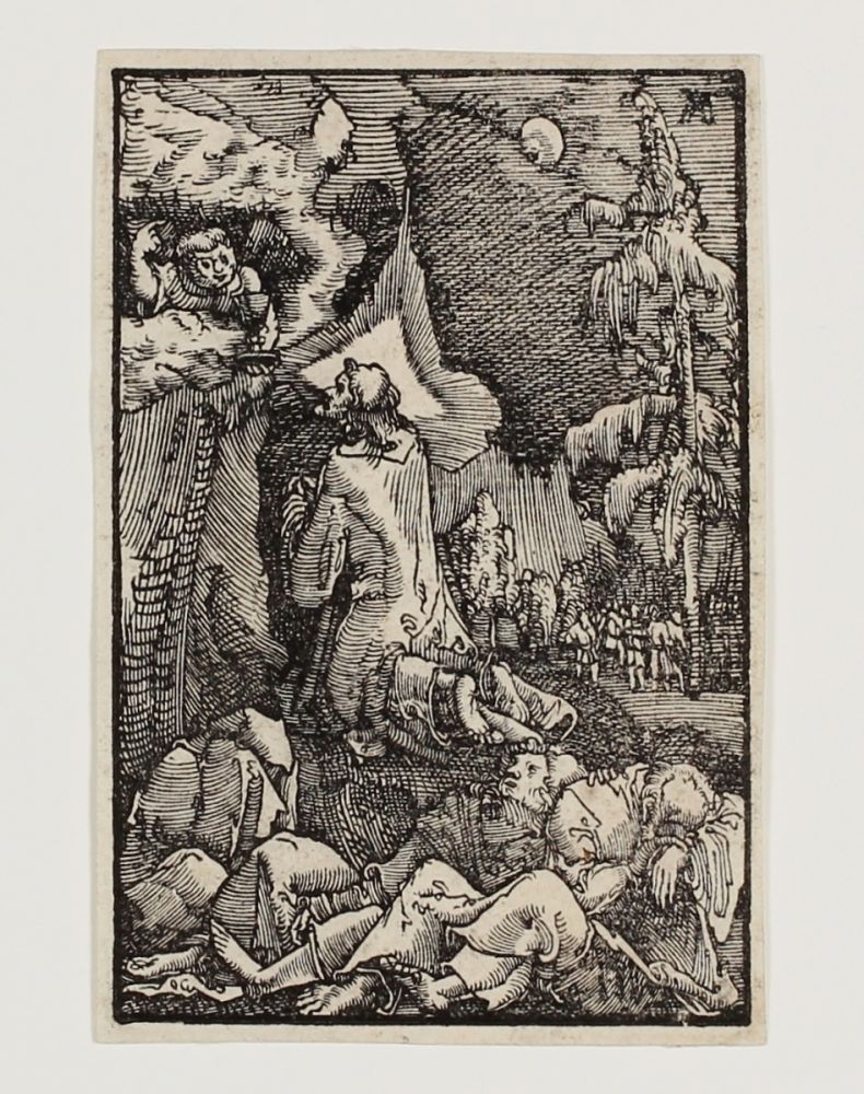 Gravure Sur Bois Altdorfer - Christus am Ölberg (Christ on the Mount of Olives)