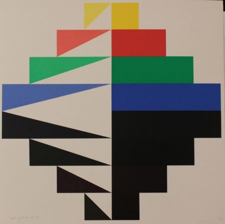 Lithographie Squatriti - CHROMATIC WEIGHTS - EXACTA FROM CONSTRUCTIVISM TO SYSTEMATIC ART 1918-1985