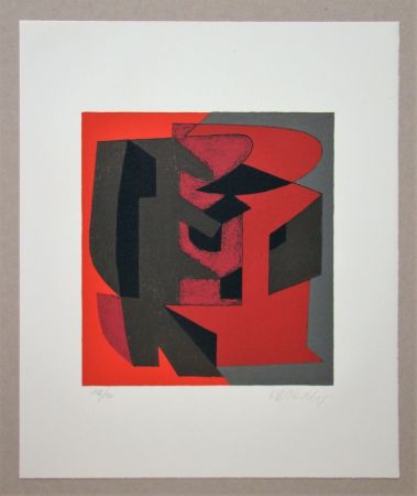 Lithographie Vasarely - Cibira