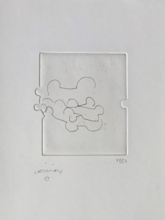 Eau-Forte Chillida - Cioran XXVII