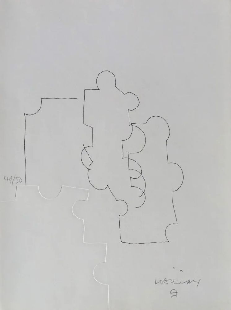 Eau-Forte Chillida - Cioran XXVIII