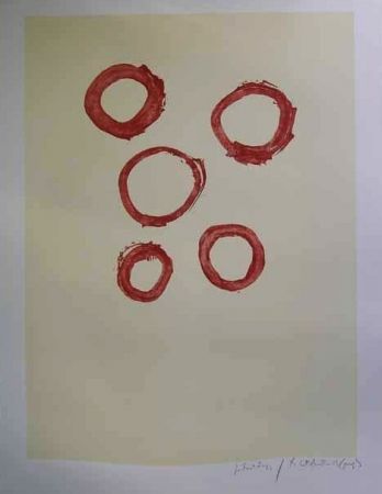 Lithographie Motherwell - Circles