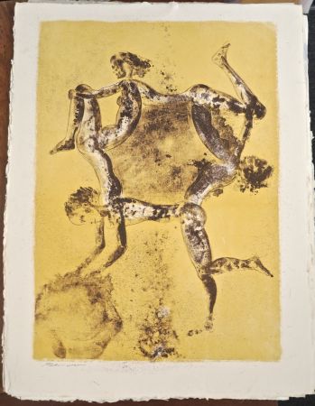 Lithographie Ceniceros - Circulo de baile