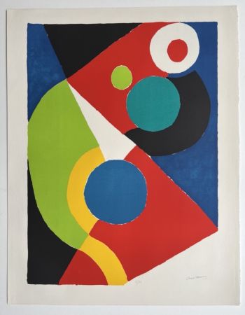 Lithographie Delaunay - Circus 