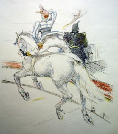 Lithographie Roig - Cirque / Circus