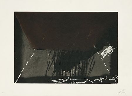 Lithographie Tàpies - Clau-12